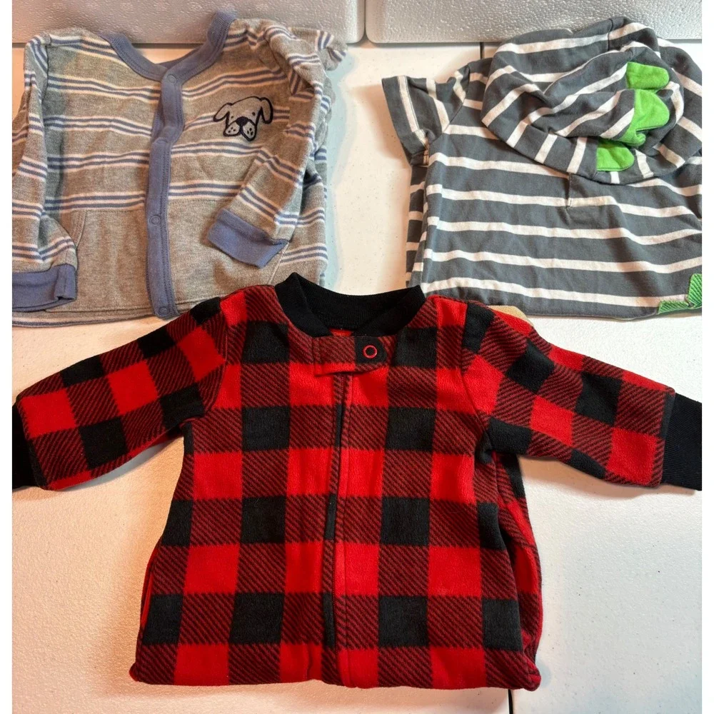 3 Piece Baby Outfit Bundle Carter's Child of‎ Mine Koala Baby Pajamas Romper